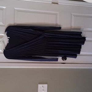Faux wrap dress